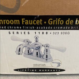 Pegasus 323 936G Series 1100 Polished Chrome Finish Bathroom Faucet